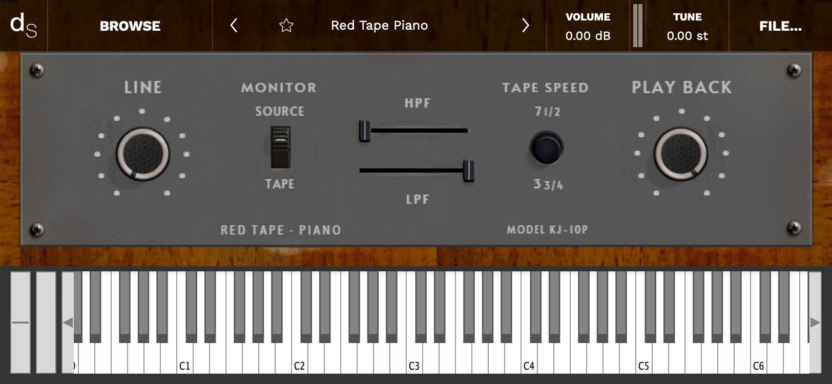 Red Tape Decent Sampler Library Screenshot